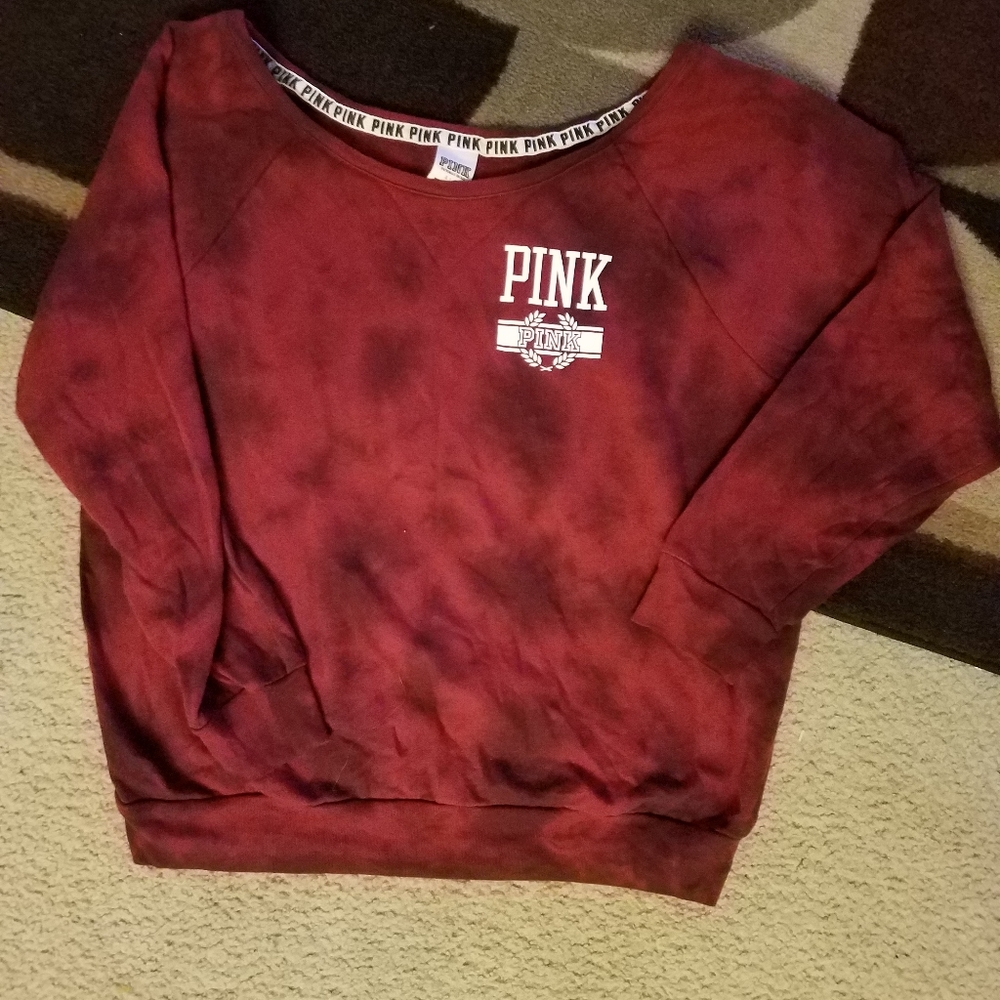Womens PINK sweatshirt